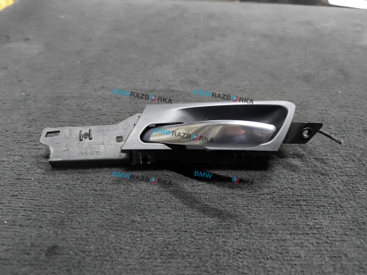 ручка внутренняя передняя левая BMW X5 E70 2008, 3.0 л., M57 D30 (306D3), дизель, АКПП, внедорожник 5 дв., 6974295, 51416974295 - фото №1