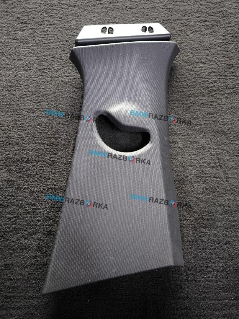 обшивка стойки центральной правой BMW 1 серия F40 2020, 2.0 л., B48A20E, бензин, АКПП, белый, хетчбэк 5 дв., полный привод, 51437444552, 7444552 - фото №1