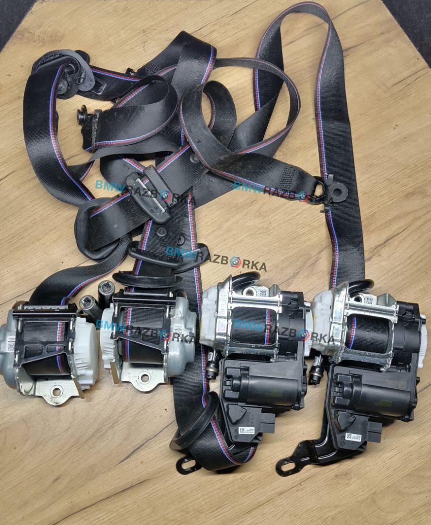 ремень безопасности комплект BMW X5 G05 2021, 4.0 л., B58B30C, гибрид, АКПП, 475 black-sapphire metallic, внедорожник 5 дв., полный привод, 72118092022, 72118092021, 72118092036, 72118092035 - фото №1