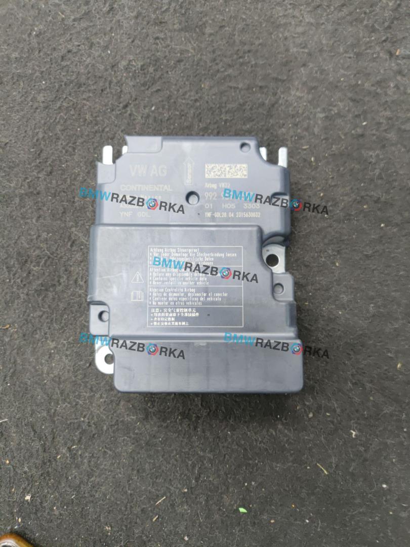 блок AirBag Porsche Taycan 1 поколение 2023, электро, c9x, универсал, полный привод, A3C05291801, 992959655D - фото №1