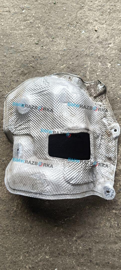 тепловой экран глушителя BMW 8 серия G14/G15 G15 2020, 3.0 л., бензин, black sapphire metallic (475), купе, задний привод, 7374759, 51487374759 - фото №1