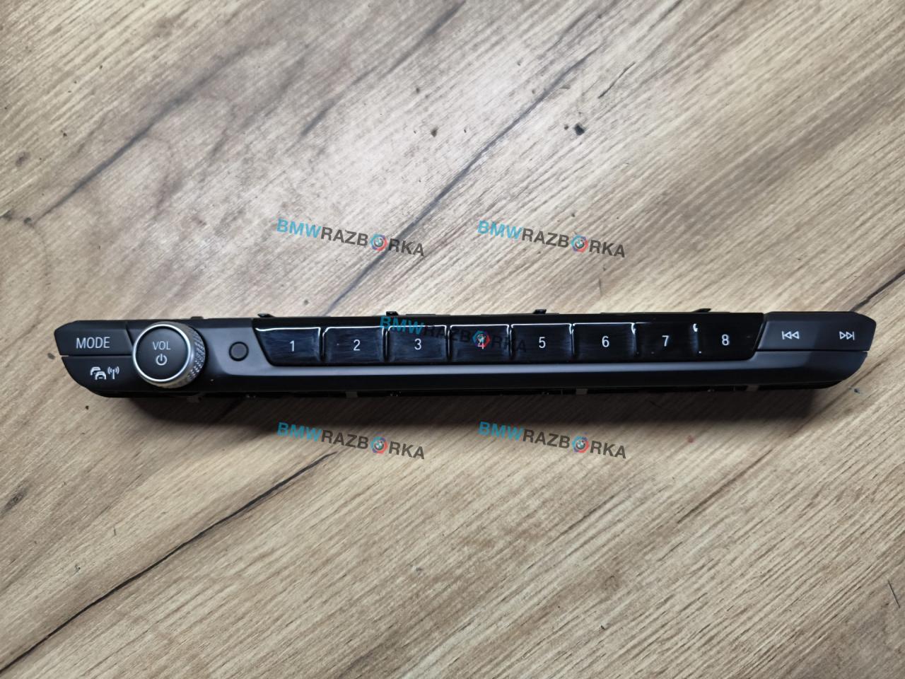 панель управления магнитолой BMW M8 F91/92 F93 2020, 4.4 л., S63 B44 B, бензин, АКПП, седан, полный привод, 61317949333, 7949333 - фото №1