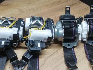 ремень безопасности комплект BMW X3 G01 [рестайлинг] G01 2022, 4.0 л., дизель, АКПП, внедорожник 5 дв., полный привод, 8076196, 8076181, 8076195, 8076182