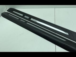 комплект накладок на пороги (внутренние) BMW 6 серия E63/E64 [рестайлинг] E63 2010, 3.5 л., M57N 306D5, дизель, АКПП, купе, 7896636, 7896635