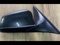 стекло зеркала наружного правого BMW 5 серия F07/F10/F11 2011, 3.0 л., i, N55 B30 A, бензин, АКПП, серый, седан, полный привод - фото №2