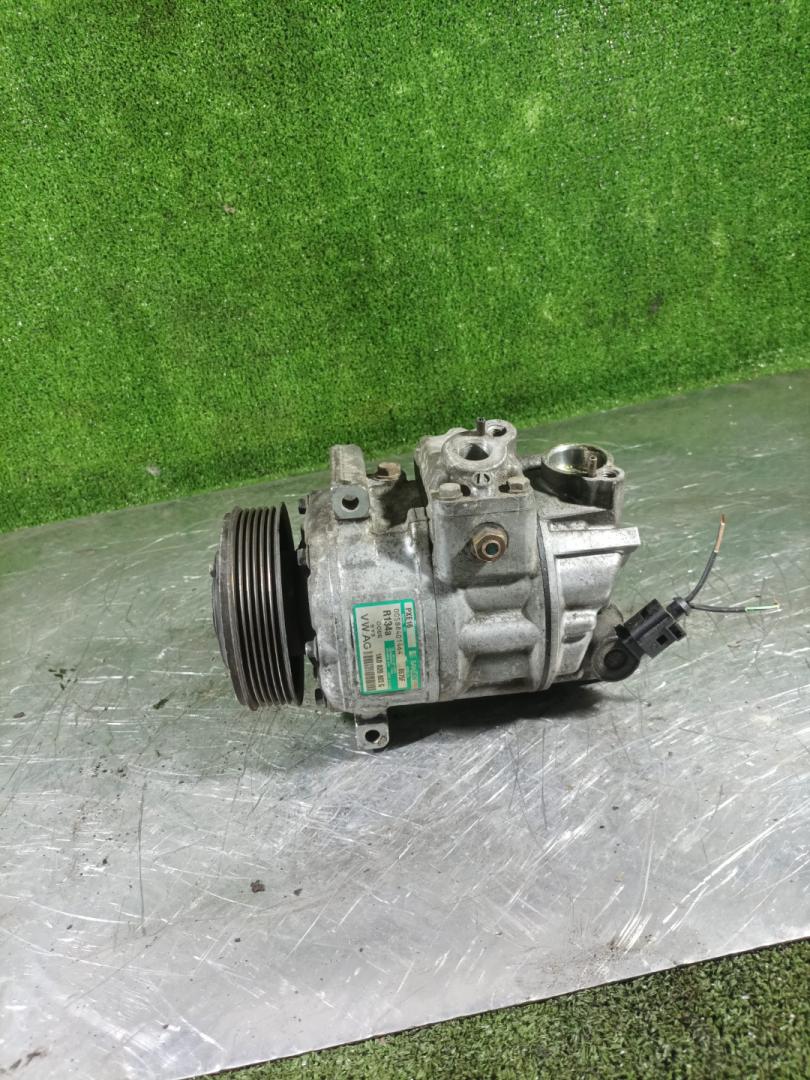 компрессор кондиционера Volkswagen Touran 1 поколение 2004, 2.0 л., AZV, дизель, МКПП, минивэн, 1K0820803G - фото №1
