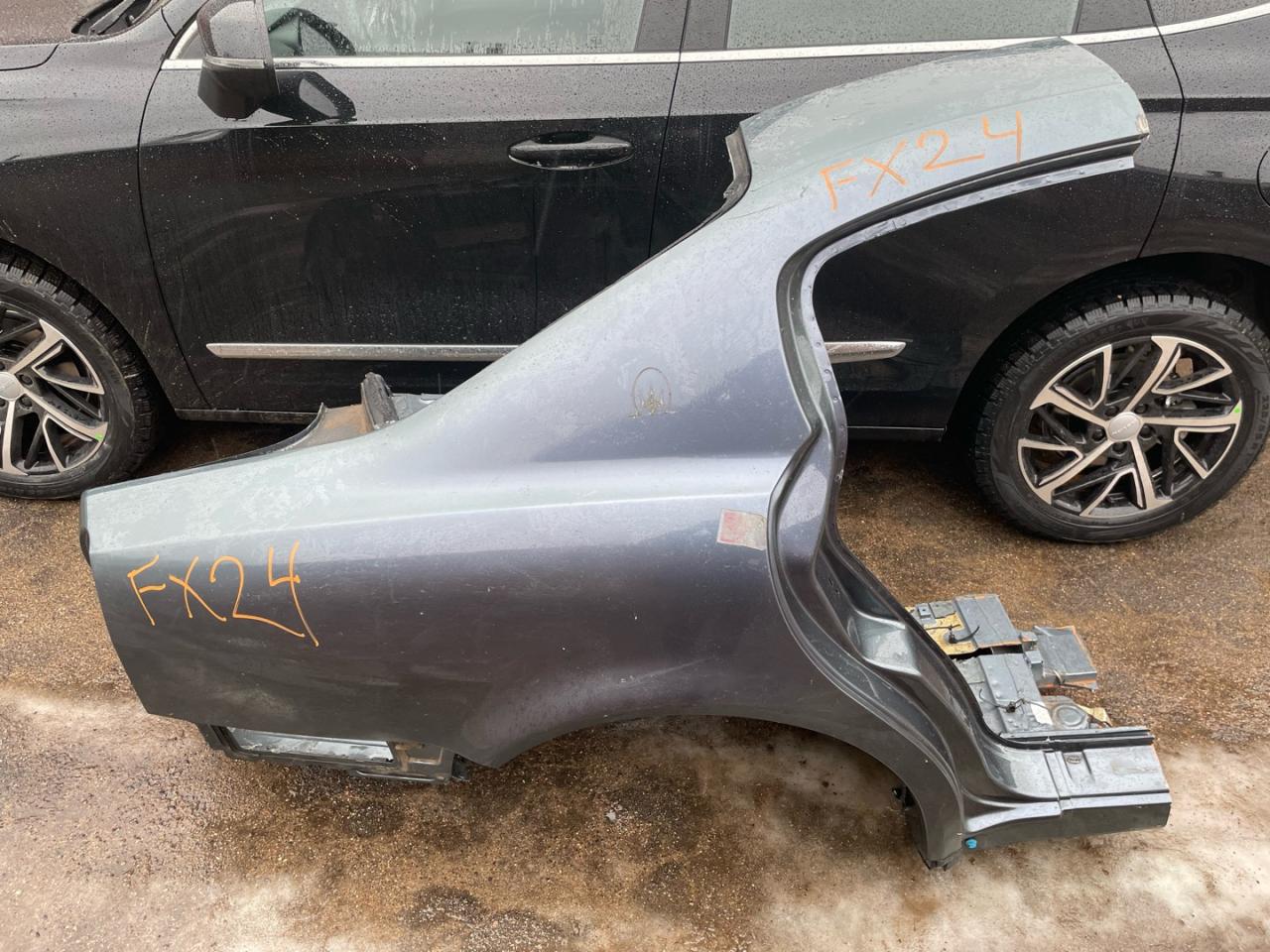 крыло заднее правое Maserati Quattroporte 5 поколение 2005, 4.2 л., M139 A, бензин, робот, седан, задний привод - фото №1