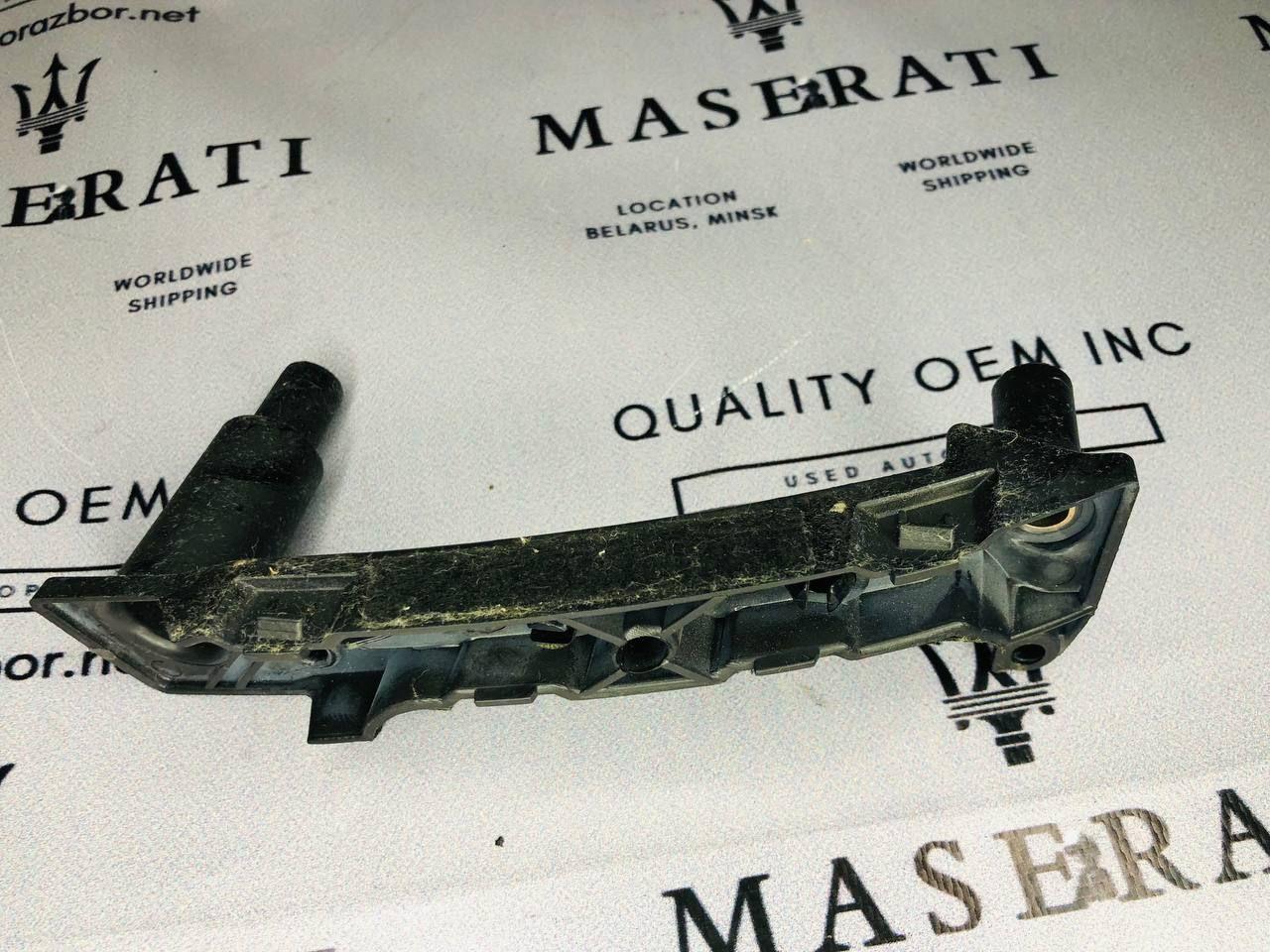 скелет ручки двери задней левой Maserati Quattroporte 5 поколение 2005, 4.2 л., бензин, АКПП, черный, седан, 67865700 - фото №1