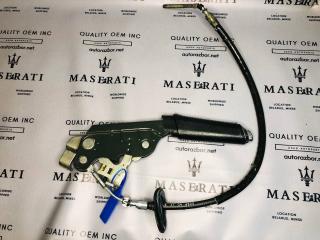рычаг ручного тормоза (ручника) Maserati Quattroporte 5 поколение 2005, 4.2 л., M139 A, бензин, робот, седан, задний привод, 210922, 195301