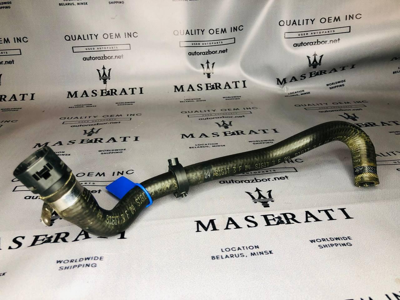 патрубок радиатора Maserati Quattroporte 5 поколение 2005, 4.2 л., M139 A, бензин, робот, седан, задний привод, 66949600, 81330800 - фото №1