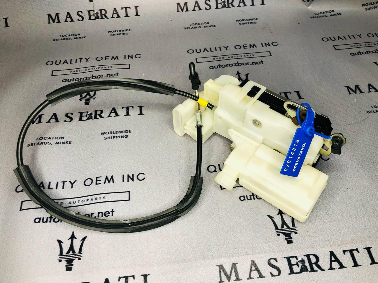 замок двери передней правой Maserati Quattroporte 5 поколение 2005, 4.2 л., M139 A, бензин, робот, седан, задний привод, 67575900 - фото №1