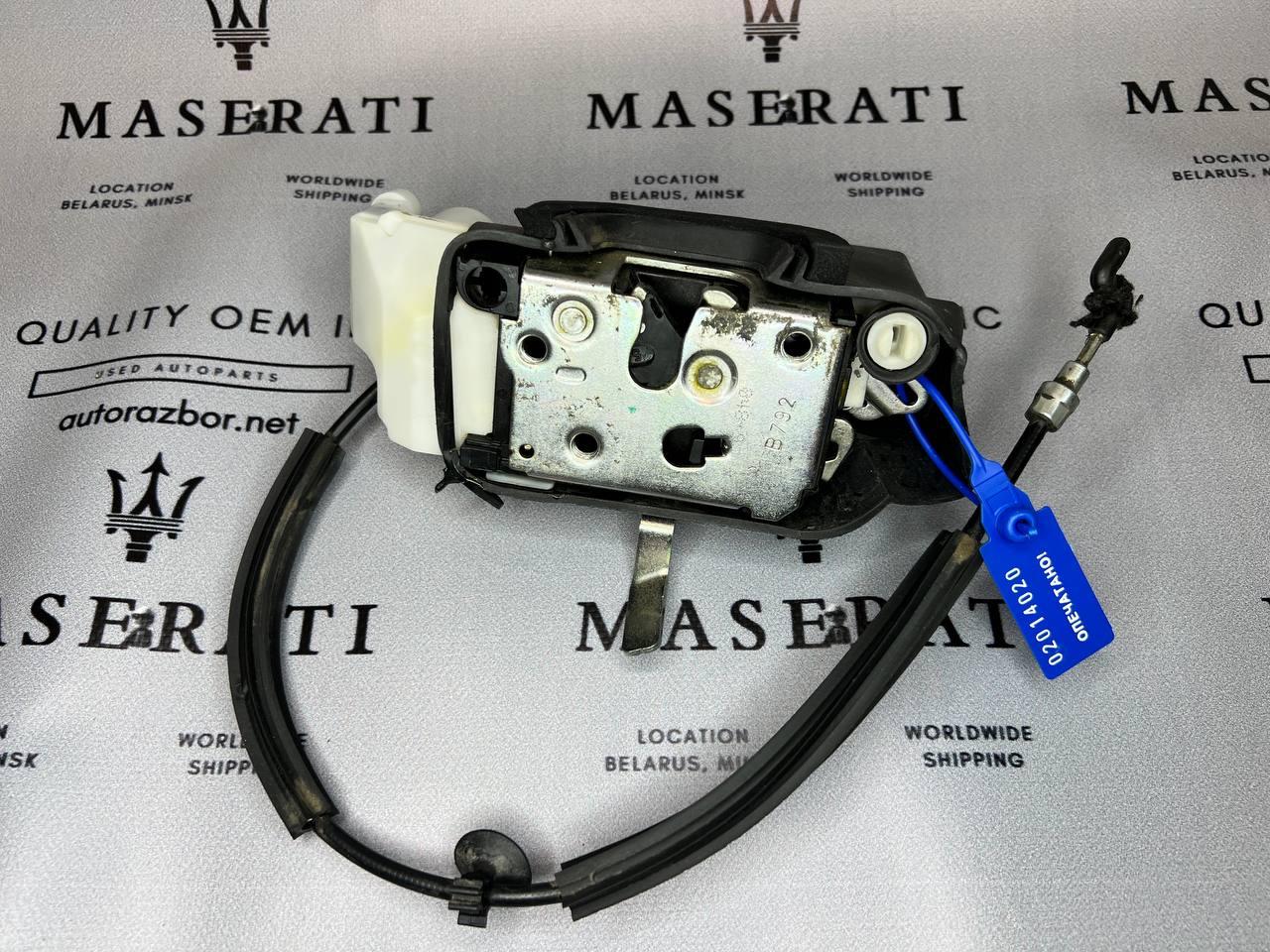 замок двери задней правой Maserati Quattroporte 5 поколение 2005, 4.2 л., M139 A, бензин, робот, седан, задний привод, 68206400 - фото №1