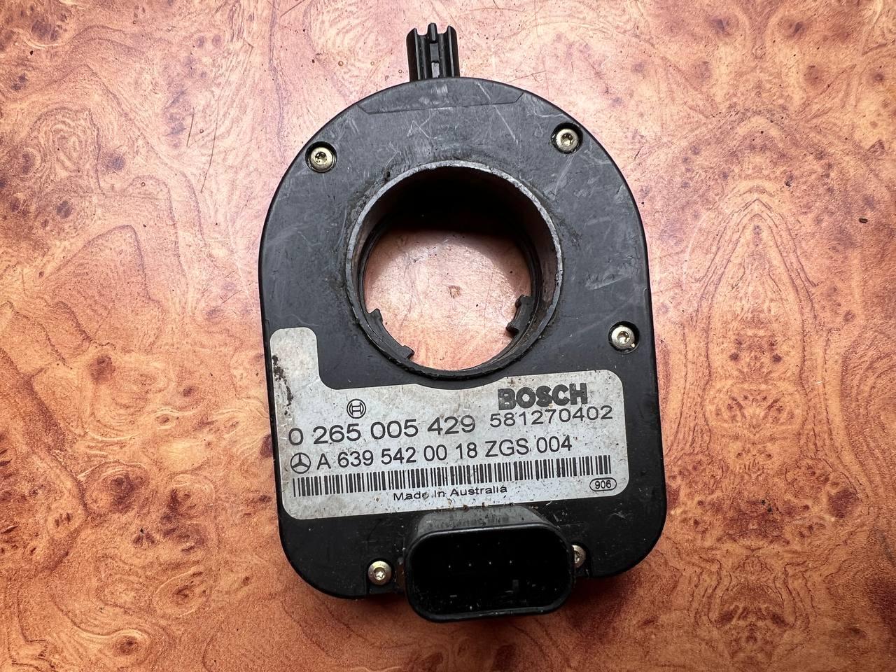 датчик угла поворота руля Mercedes-Benz Vito W639 2009, 2.2 л., OM 646.980, дизель, АКПП, микроавтобус, A6395420018, 0265005429 - фото №1