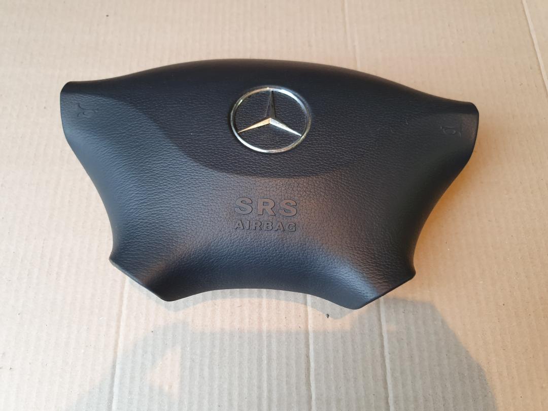подушка безопасности водителя Mercedes-Benz Vito W639 2005, 2.2 л., OM 646.983, дизель, АКПП, микроавтобус, 6394600098 - фото №1