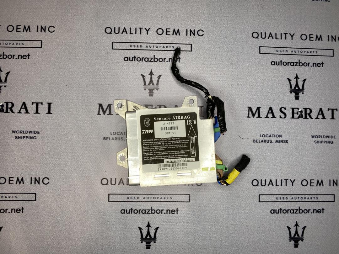 блок AirBag Maserati Quattroporte 5 поколение 2005, 4.2 л., бензин, АКПП, черный, седан, 214753, 208502 - фото №1