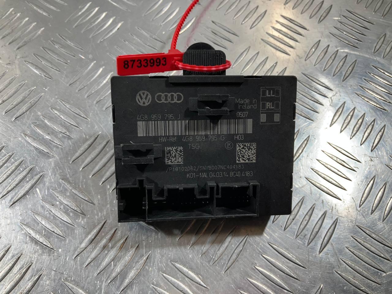 модуль управления двери Audi A6 4G/C7 2012, 2.0 л., CAEB, бензин, АКПП, седан, 4G8959795J - фото №1
