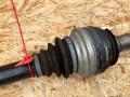 полуось задняя (приводной вал, ШРУС) Porsche Panamera 970 2011, 4.8 л., M 48.20, бензин, АКПП, хетчбэк 5 дв., 97033202400 - фото №5