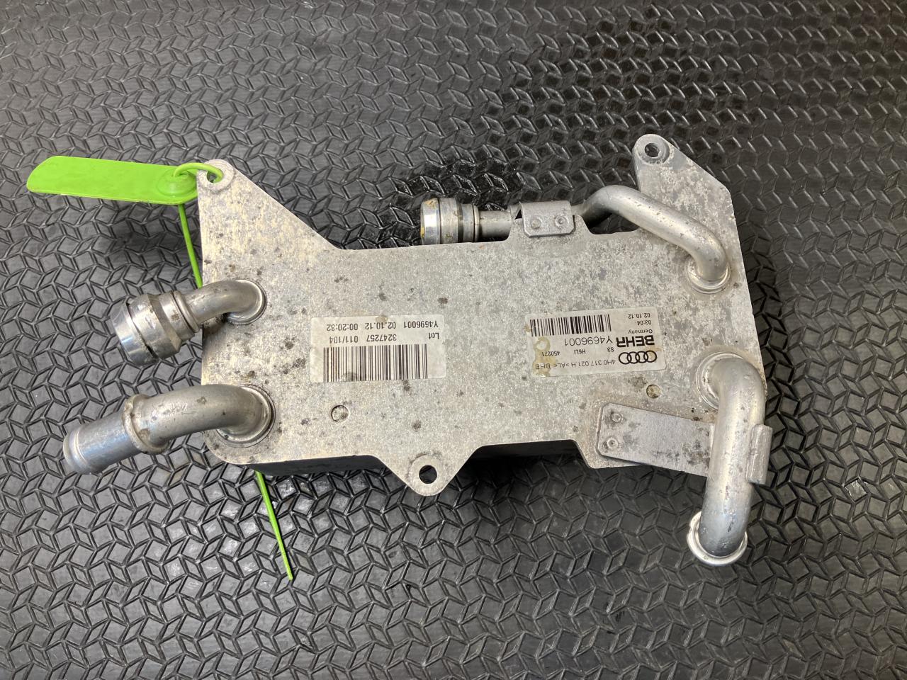 радиатор АКПП Audi A8 D4/4H 2011, 4.2 л., CDRA, бензин, АКПП, седан, 4H0317021H, 4H0317021R - фото №1