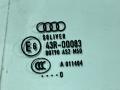 стекло двери задней левой Audi A8 D4/4H 2010, 4.2 л., CDRA, бензин, АКПП, седан, 4H0845205A - фото №8