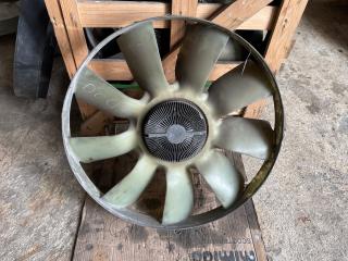 крыльчатка вискомуфты MAN TGA 1 поколение 2006, 10.5 л., D 2066 LF 01, дизель
