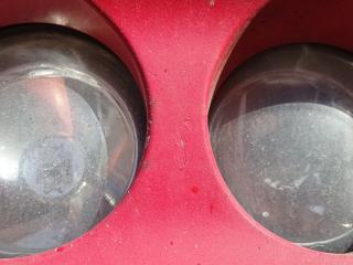 фара противотуманная правая DAF CF-series 1 поколение 2009, 12.9 л., MX 300, дизель, АКПП, красный, правый руль, 96546700, 96547100