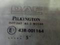 стекло двери передней правой DAF XF 105 1 поколение 2010, 00164 - фото №2