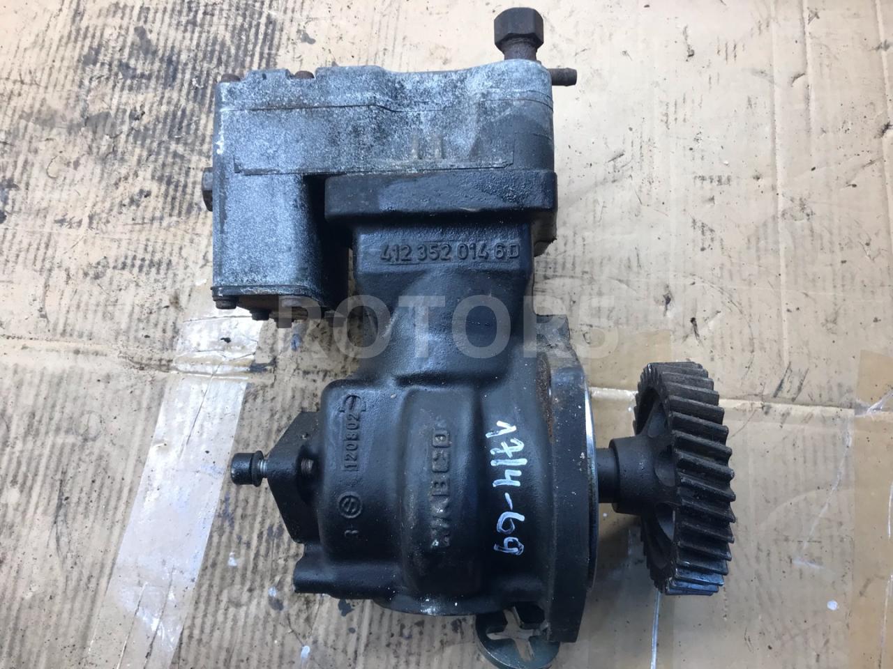 компрессор пневмоподвески IVECO Stralis 1 поколение 2006, 10.3 л., F3AE3681D, дизель, 4123520146D - фото №1