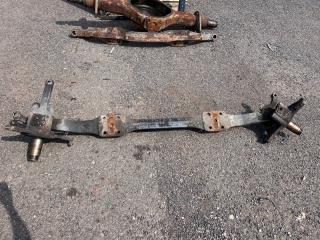 балка моста передний DAF CF-series 1 поколение 2013, 12.9 л., MX 340, дизель, АКПП, красный, правый руль, 1785563