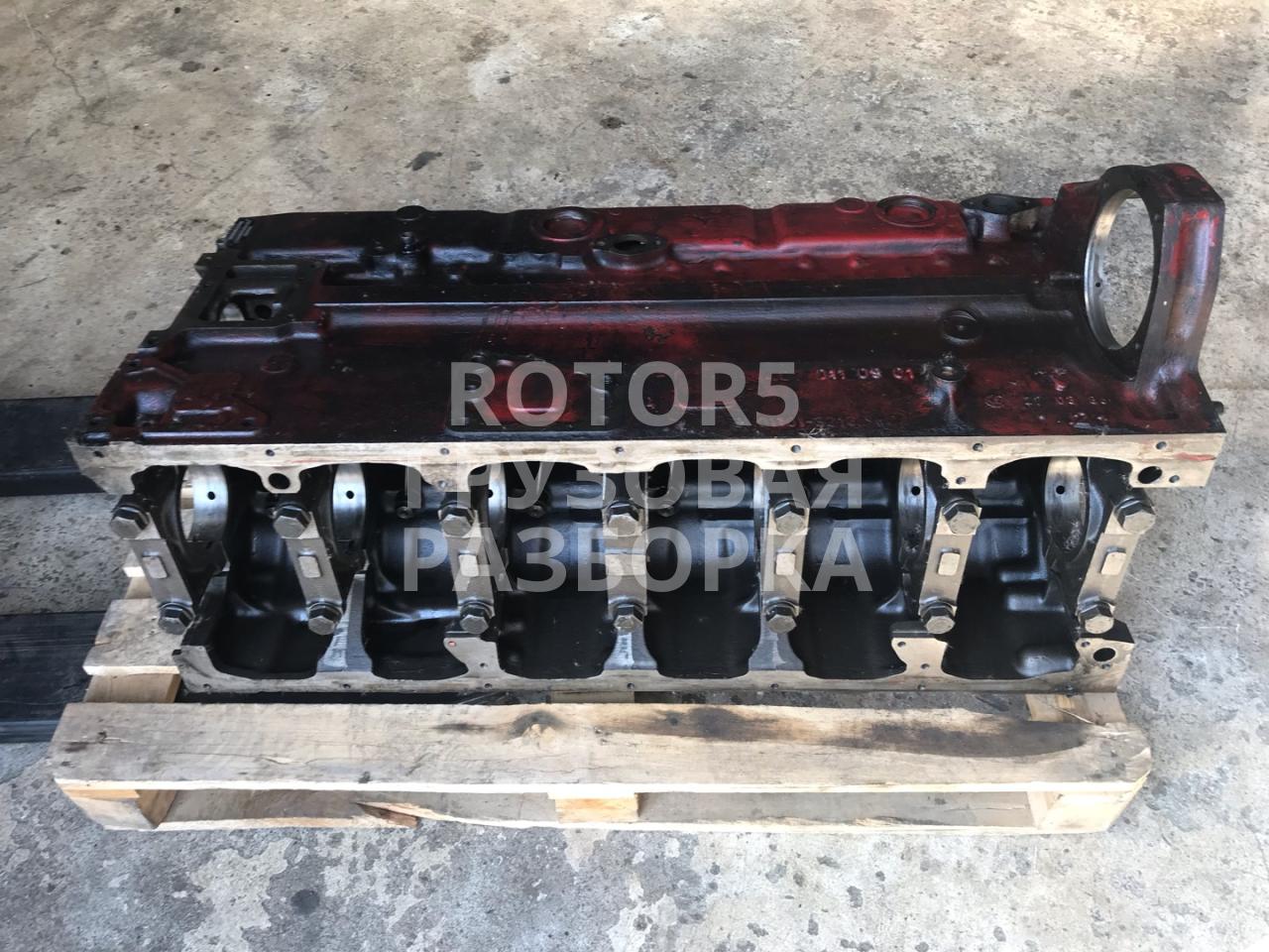 блок цилиндров MAN F90 1 поколение 1986, 12.0 л., D 2866 LFZ/290, дизель, 51011013218 - фото №1