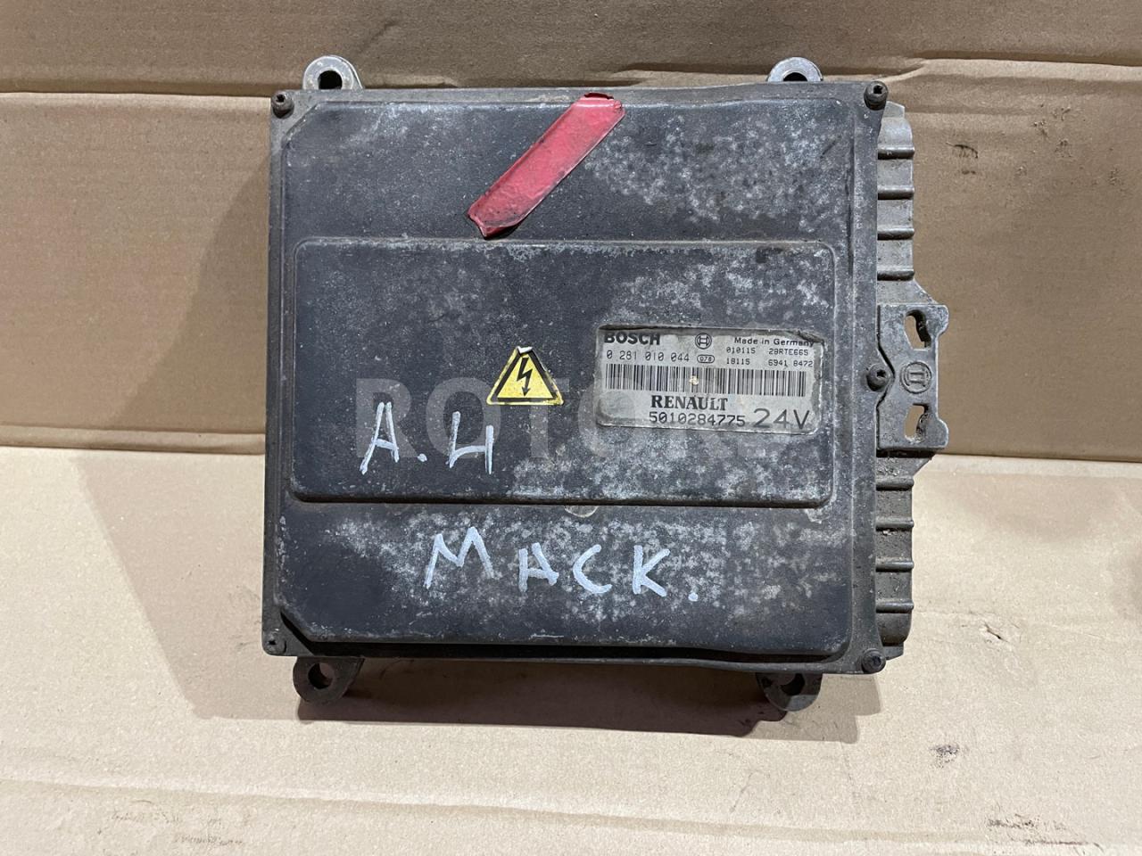 блок управления двигателем Renault Magnum 3 поколение 2004, 5010284775, 0281010044 - фото №1