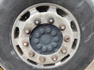 диск литой Mercedes-Benz Actros 3 поколение (MP3) 1848LS 2009, 11.9 л., OM 541.978, дизель, АКПП, чёрный, A0004017502