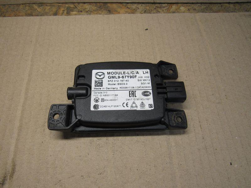 датчик мертвых (слепых) зон Mazda CX-5 1 поколение 2014, GML9-67Y90F - фото №1
