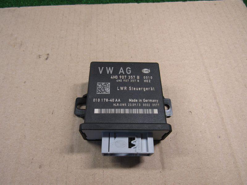 блок управления корректора фар Audi A6 4G/C7 2012, 2.0 л., CDNB, бензин, 4H0907357B - фото №1