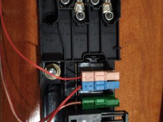 клемма проводки Mercedes-Benz E-Класс W211/S211 2005, 2.1 л., CDi, OM 646.961, дизель, АКПП, серебро, седан, задний привод, правый руль, A2115452301