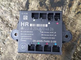 модуль управления двери Mercedes-Benz C-Класс W204/S204 2009, 2.1 л., OM 646.811, дизель, АКПП, черный, седан, правый руль, A2048704626