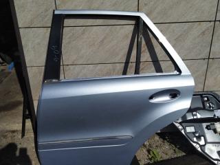 дверь задняя левая Mercedes-Benz M-Класс W164 2006, 3.2 л., дизель, АКПП, серебряно голубой, полный привод, правый руль