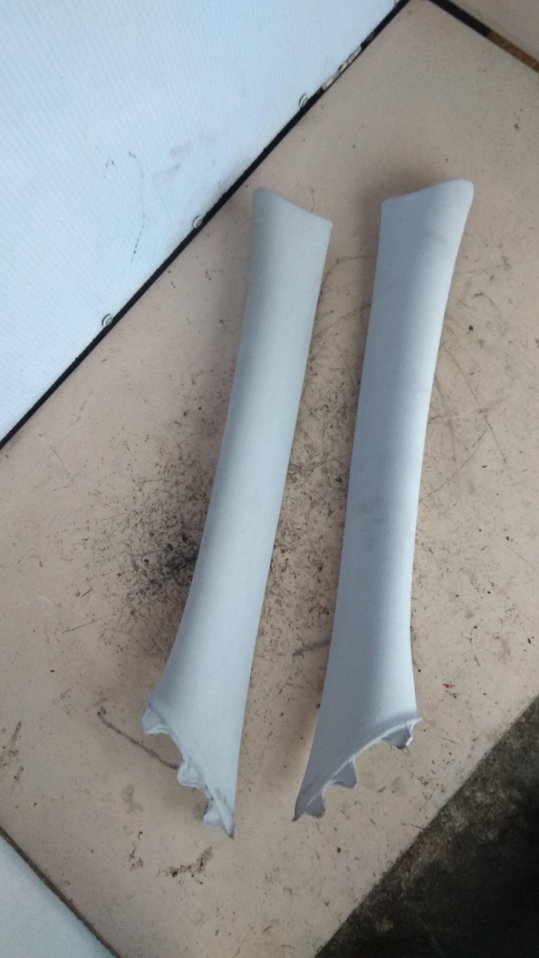 обшивка стойки Mercedes-Benz E-Класс W211/S211 2004, 2.2 л., OM 646.951, дизель, седан, A2116900325, A2116900425 - фото №1