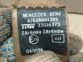 ремень безопасности Mercedes-Benz M-Класс W163 1999, 4.3 л., M 113.942, бензин, внедорожник 5 дв., A1638601385 - фото №2
