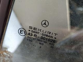 стекло двери задней правой Mercedes-Benz CLK-Класс C209/A209 2002, 2.6 л., M 112.912, бензин, купе