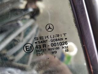 стекло двери задней правой Mercedes-Benz CLK-Класс C209/A209 2002, 2.6 л., M 112.912, бензин, купе