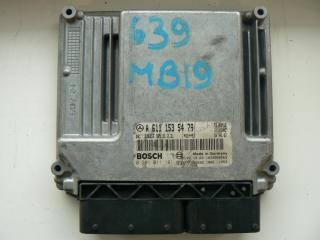 блок управления двигателем Mercedes-Benz Vito W639 2003, 2.2 л., OM 646.983, дизель, АКПП, A6111535479