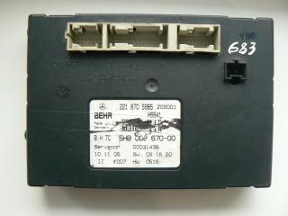 блок управления печки / климат-контроля Mercedes-Benz S-Класс W221 2006, 5.5 л., M 273.961, бензин, АКПП, седан, A2218705985