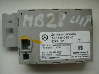 модуль межсетевого преобразования Mercedes-Benz E-Класс W211/S211 2003, 3.2 л., дизель, АКПП, зеленый, универсал, A2115408545