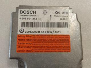 блок AirBag Mercedes-Benz CLK-Класс C209/A209 [рестайлинг] 2008, 2.2 л., OM 646.966, дизель, купе, 2098200085, A2098206726