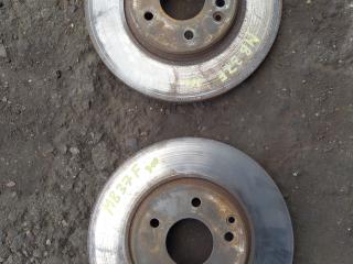 диски тормозные (комплект) Mercedes-Benz CLK-Класс C209/A209 [рестайлинг] 2007, 3.0 л., OM 642.910, дизель, купе