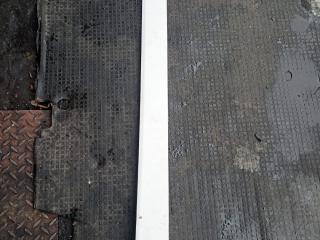 молдинг сдвижной двери Mercedes-Benz Vito W639 2004, 2.2 л., OM 646.983, дизель, МКПП, белый, задний привод, A6396913308