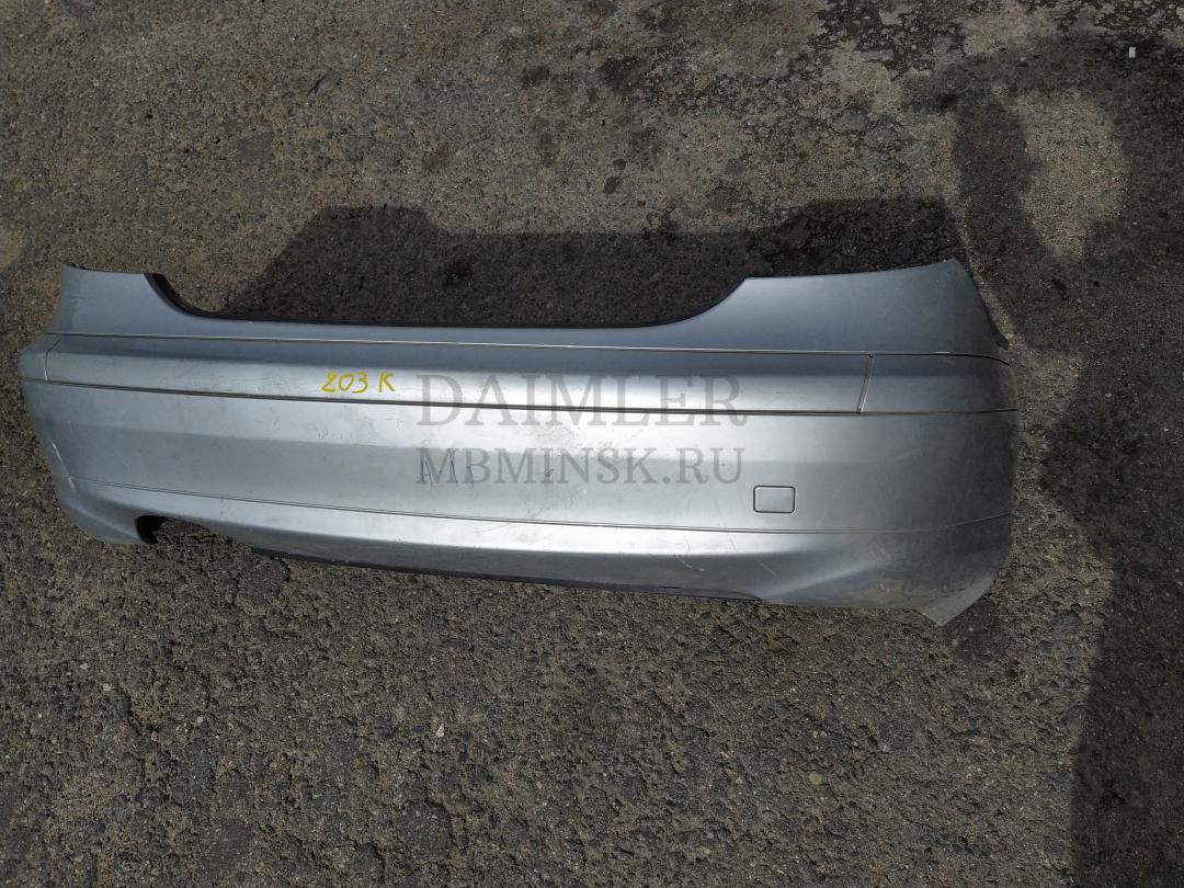 бампер задний Mercedes-Benz C-Класс W203/S203/CL203 2003, купе - фото №1