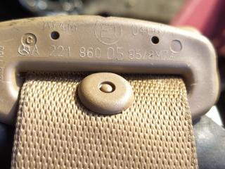 ремень безопасности Mercedes-Benz S-Класс W221 2007, A2218600585