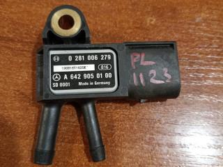 датчик давления (температуры) выхлопных газов Mercedes-Benz E-Класс W212/S212/C207/A207 2009, 2.1 л., CDi, OM 651.925, дизель, АКПП, чёрный, седан, задний привод, правый руль, A6429050100, A0061539528, A0071536128, 0281006279