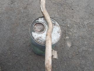 труба приемная глушителя Mercedes-Benz M-Класс W164 2007, 3.0 л., OM 642.940, дизель, АКПП, правый руль